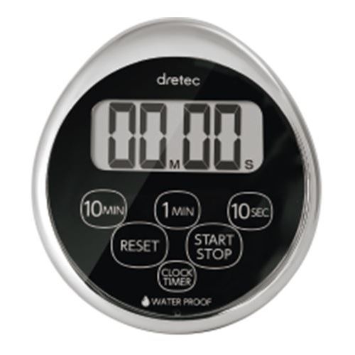 【10個セット】時計付防水タイマー T-565CRSP 82×90×14 