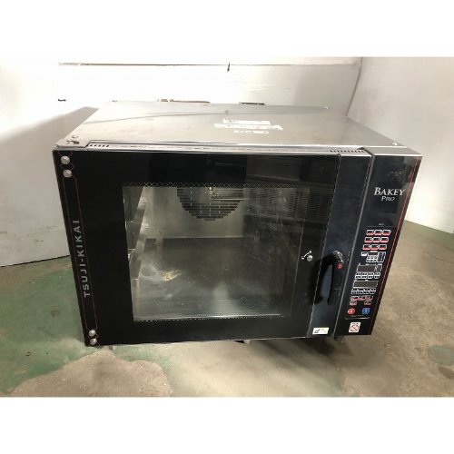 【オークション番号06】スチームコンベクションオーブン 5段 (ベーカリー) ツジキカイ BX-5 幅960×奥行930×高さ680 三相200V