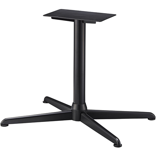 プロシード（丸二金属） テーブル脚 TABLE LEG Xベース ET609-A ポールφ76 受座角400×250