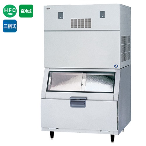 【パナソニック】チップアイス製氷機 スタックオンタイプ SIM-AC960N-FB4（旧:SIM-C900N-FB4) 幅1086×奥行862×高さ1860mm 900kgタイプ 標準タイプ 三相200V