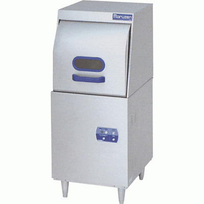 [MDRTR6E]【マルゼン】エコタイプ食器洗浄機 右扉リターンタイプ 100V貯湯タンク内蔵 幅600×奥行600×高さ1375 