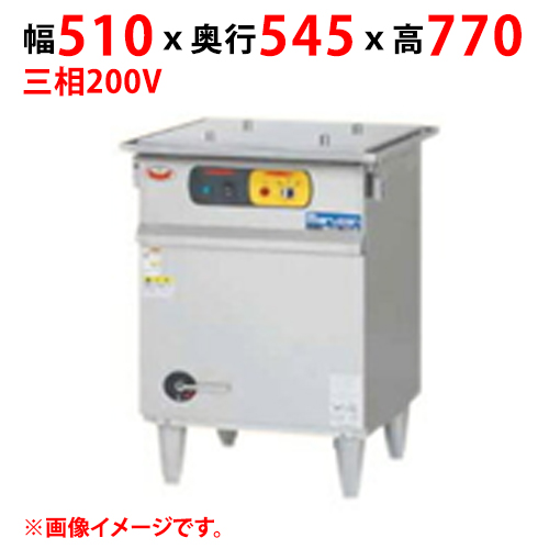 【マルゼン】電気蒸し器 セイロタイプ MUSE-055B4 幅510×奥行545×高さ770 三相200V 50/60Hz