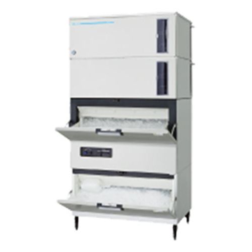 【ホシザキ】キューブアイスメーカー(スタックオン) IM-460DWM-1-STCR 幅1080×奥行710×高さ2,137 電源(2電源必要):[本体] 三相200V