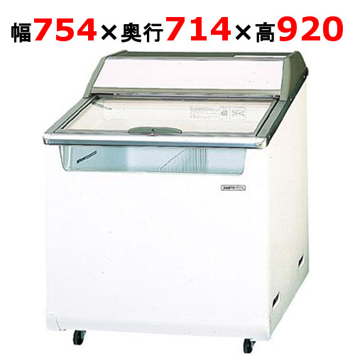 SCR-075DC 【パナソニック】冷凍ショーケース クローズド型 130L 幅754×奥行714×高さ920mm