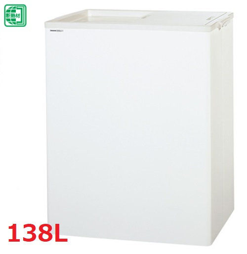 SCR-SZ87【パナソニック】スライド扉タイプ冷凍ストッカー 138L 単相100V 幅776×奥行473＋(20)×高さ935 