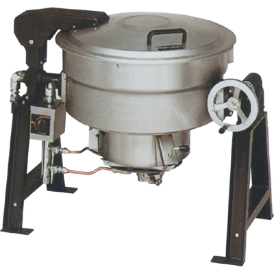 【マルゼン】ガス回転釜 36L アルミ製 自動点火式 釜底排水付 MKGD-AH036 幅1155×奥行762×高さ780mm