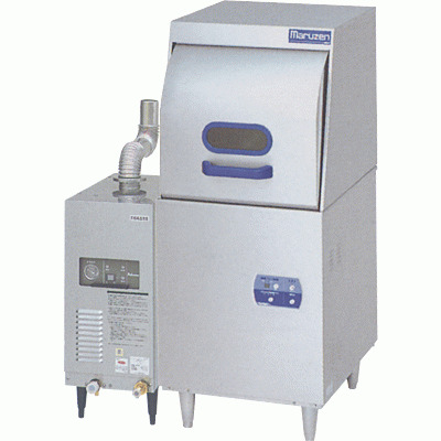 [MDR6-WB17P]【マルゼン】食器洗浄機 リターンタイプ 強制排気式ブースターWB-17P搭載 幅600×奥行600×高さ1375