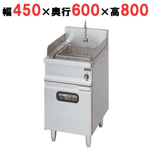 【マルゼン】電気うどん釜 MREU-046 幅450×奥行600×高さ800mm 三相200V
