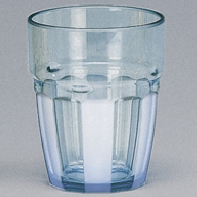 メラミン食器 タンブラー マーレ 段付タンブラー ブルー