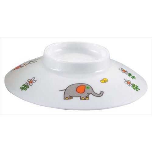 メラミン お子様食器 こぐまちゃん 飯椀汁椀兼用(蓋) J5CKO