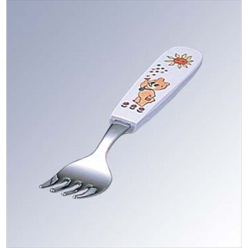 メラミン コロちゃん食器(KF) PC柄 お子様フォーク KF-7