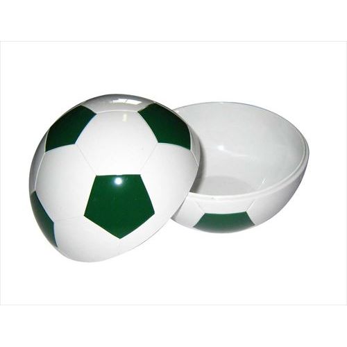 お子様ランチ皿 サッカーボール小(仕切なし)YB-SRSG グリーン