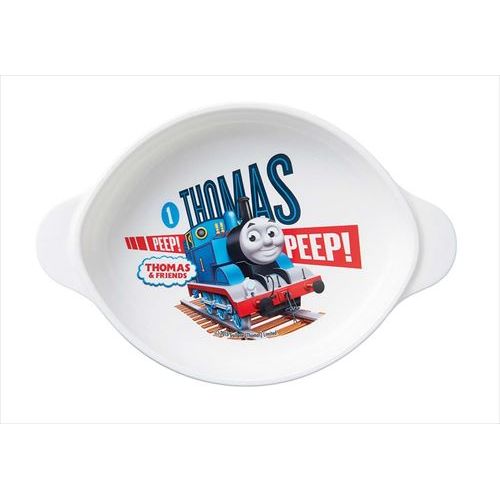 【お子様食器 きかんしゃトーマス 小皿 CB-34 106903】 幅166×奥行112×高さ30(mm)