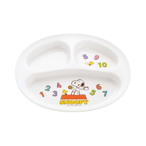 PP 子供食器 スヌーピー トライ ランチプレート