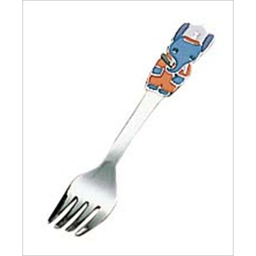 フォーク ステンレス オ子様用カトラリー ゾウサン フォーク 