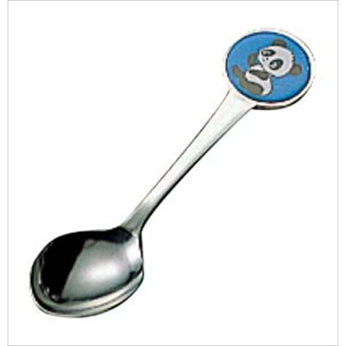 スプーン 【ステンレス お子様用カトラリー パンダT スプーン 青】 / 全長:130 