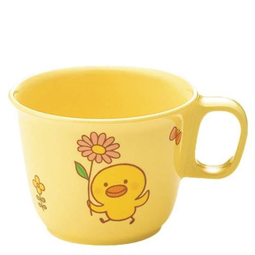 メラミン 子供食器 ひよこぐみ 柄付カップ イエロー C16HIY