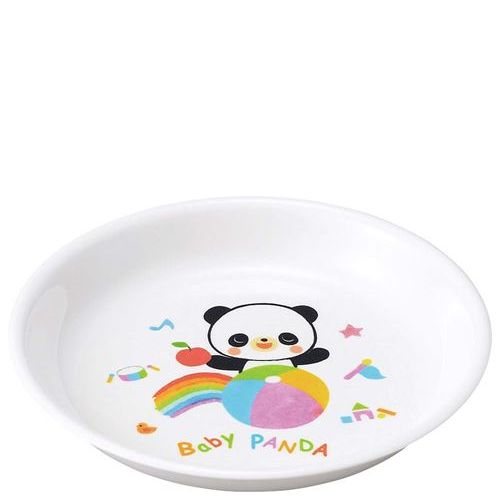 メラミン お子様食器 赤ちゃんパンダ 中皿 PA－25