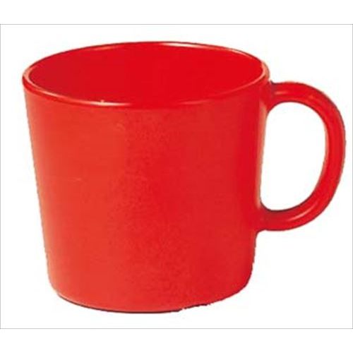 メラミンコップ No.83 赤 77×H71 200cc 