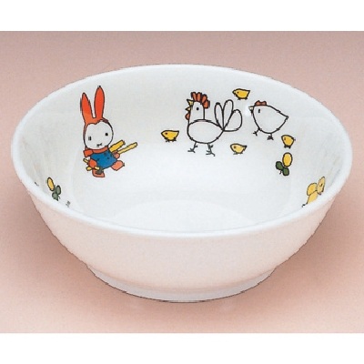 メラミン食器 子供食器 ミッフィー ラーメン鉢 CM-51