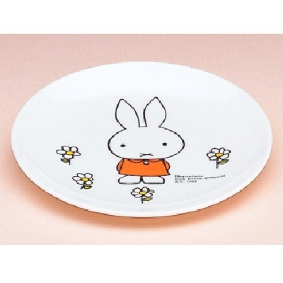 メラミン食器 子供食器 ミッフィー 丸皿 CM-6