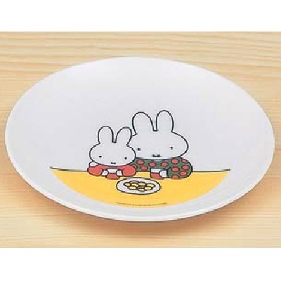 メラミン食器 子供食器 ミッフィー 丸皿 CM-6C