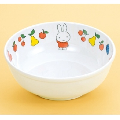 メラミン食器 子供食器 ミッフィー ラーメン鉢 M-50FR