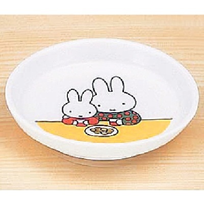 メラミン食器 子供食器 ミッフィー 小皿ミッフィー M-8C