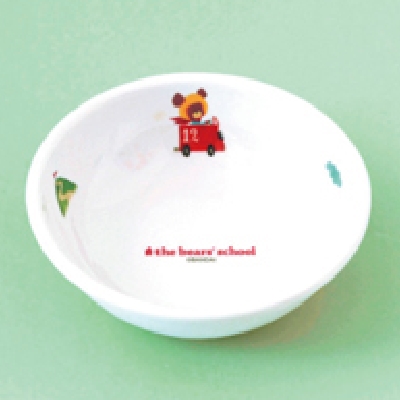 メラミン食器 子供食器 くまのがっこう ボール M-3110J
