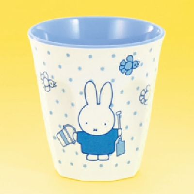 メラミン食器 子供食器 ミッフィー カップ ブルー MW-280DM-BL