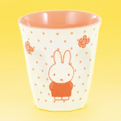 メラミン食器 子供食器 ミッフィー カップ レッド MW-280DM-R