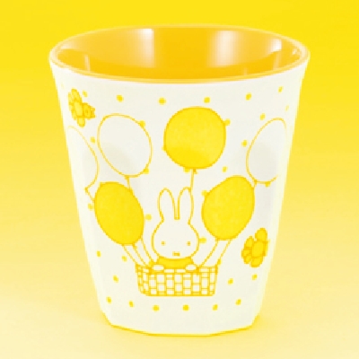 メラミン食器 子供食器 ミッフィー カップ イエロー MW-280DM-Y