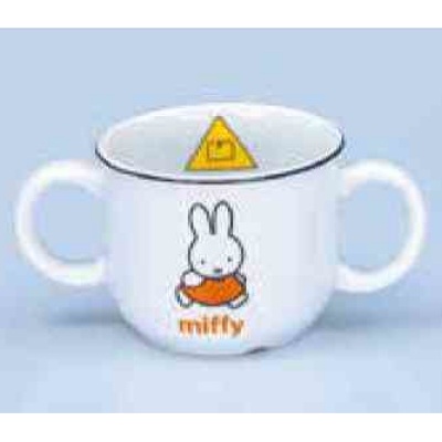 メラミン食器 カップ ミッフィー 両手付きカップ
