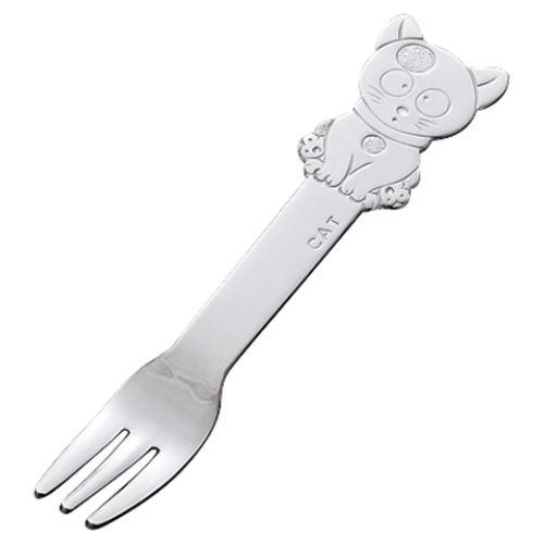 リラ お子様フォーク ネコ