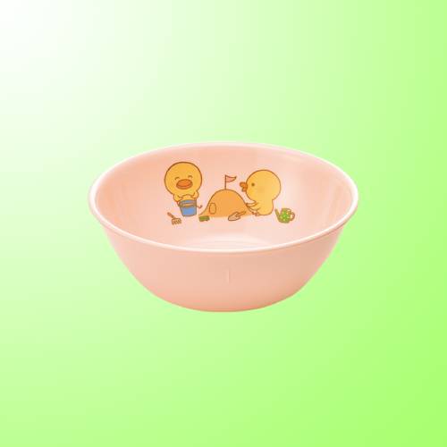 子供食器 中食器 ひよこぐみピンク