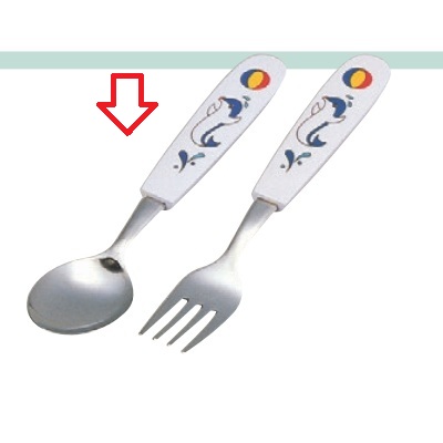 子供食器 イルカスプーン 