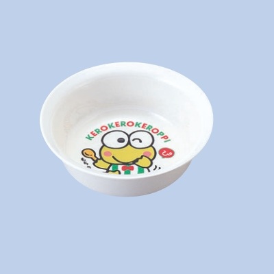 子供食器 プレート ケロケロケロッピーフルーツ皿(330cc) 