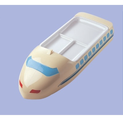 子供食器 プレート ニュー新幹線お子様ランチ皿アイボリー 