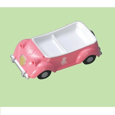 子供食器 プレート シトロエンランチ皿ピンク 