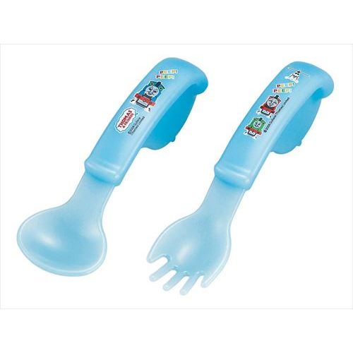 ポリプロピレン お子様食器 きかんしゃトーマスシリーズ スプーン&フォークセット CPB-5