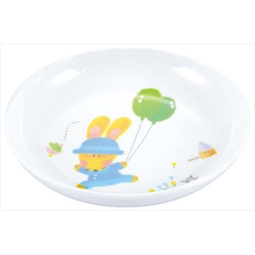 メラミン子供食器 スイートラビット 菜皿 小 D10SR