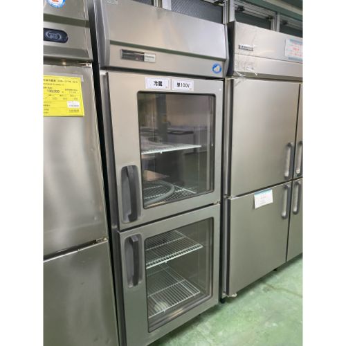 【業界最長1年保証】縦型冷蔵庫 ガラス扉 パナソニック(Panasonic) SRR-K781 幅745×奥行800×高さ1950
