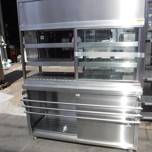 ホットショーケース 大穂製作所 RHT-F-1500 幅1500×奥行500×高さ1085