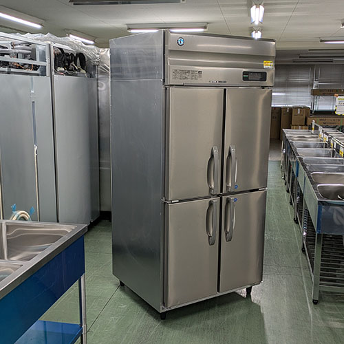 【業界最長1年保証】縦型冷凍冷蔵庫 2凍2蔵 ホシザキ HRF-90AF-1 幅900×奥行800×高さ1910