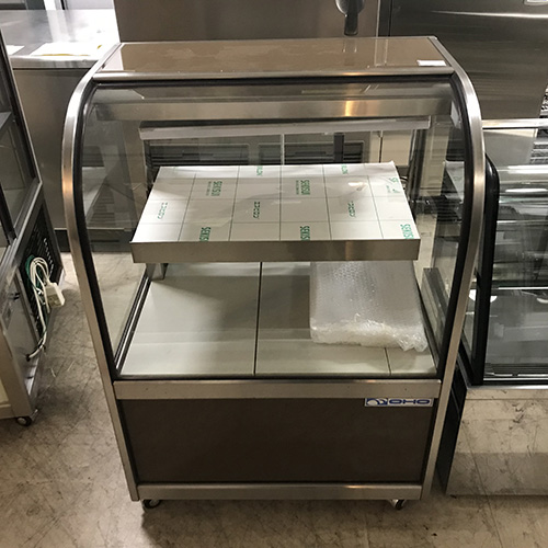 対面冷蔵ショーケース 大穂製作所 OHGU-S-700-B 幅700×奥行500×高さ995 【名古屋千種店在庫】