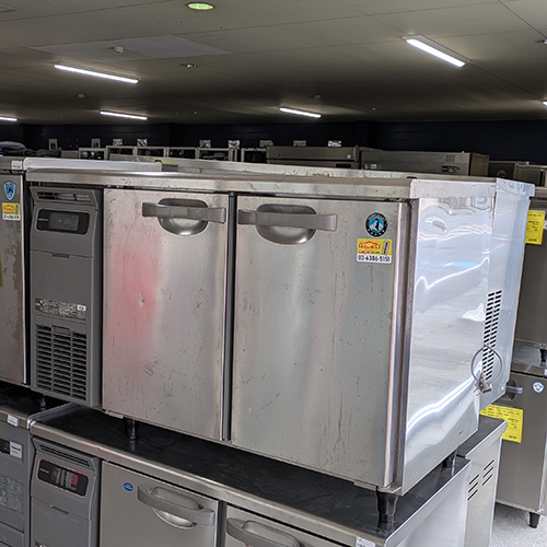 冷蔵コールドテーブル ホシザキ RT-120MNCG-ML 幅1200×奥行600×高さ800 【甲府店在庫】