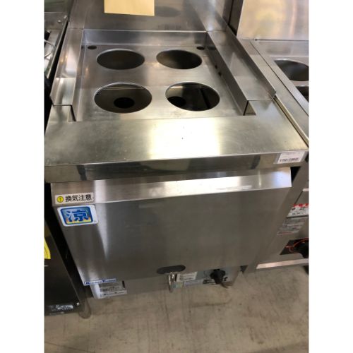 ガスゆで麺機 コメットカトウ CM-4560 幅450×奥行600×高さ800 都市ガス 【一宮店在庫】