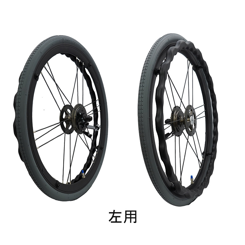 松永製作所　車輪セット  片側分  22×1-1/4