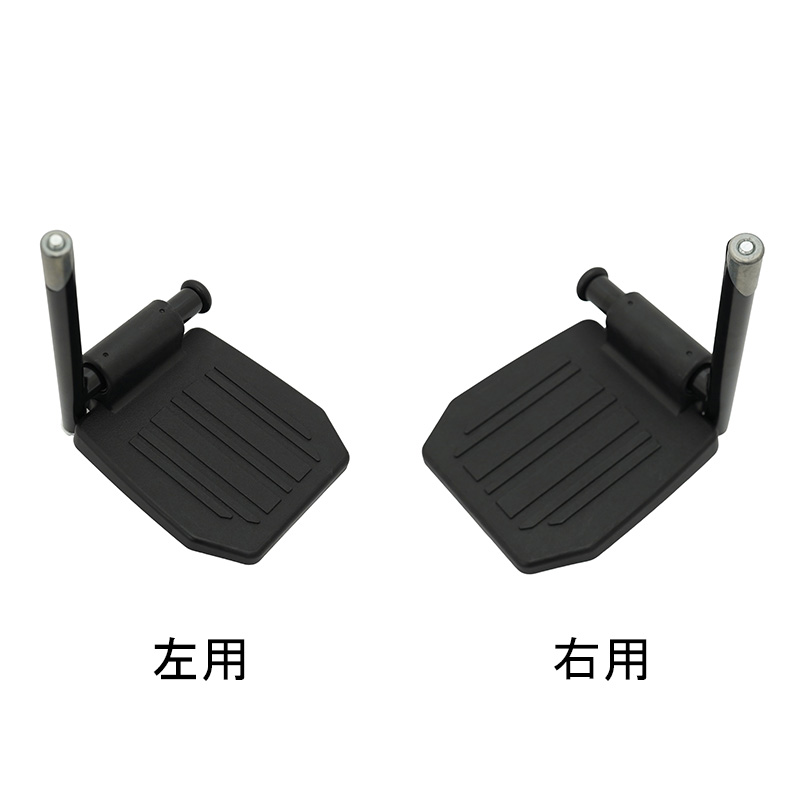カワムラサイクル　フットプレート軸セット 黒