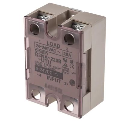 【お取り寄せ品】 オムロン G3NA-220B-UTU DC5-24 ソリッドステート・リレー　※代引不可